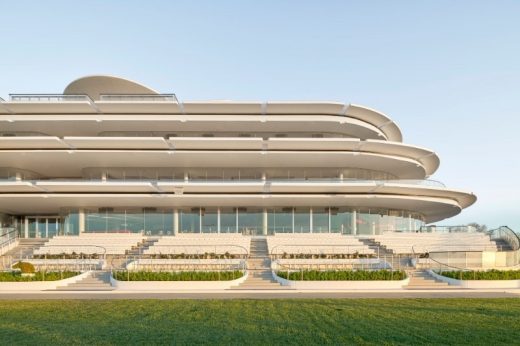 The Club Stand for the Victoria Racing in Melbourne