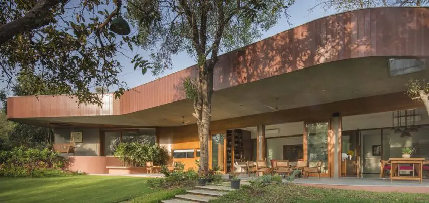 The Verandah House in Ahmedabad: Modo Designs