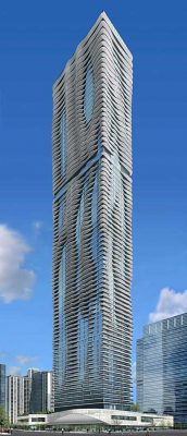 Aqua Tower Chicago skyscraper design