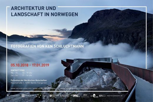 Architecture and Landscape in Norway Exhibition Felleshus of the Nordic Embassies Berlin
