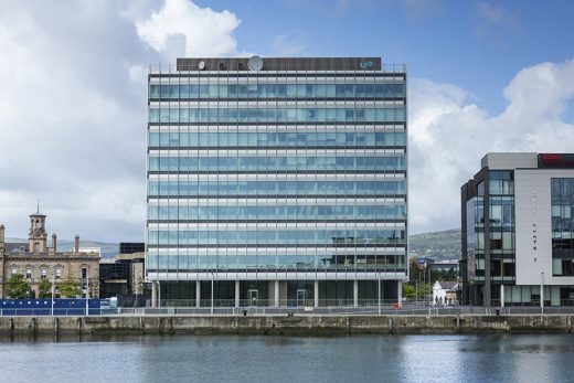 City Quays 2 Belfast Harbour building by Grimshaw architects
