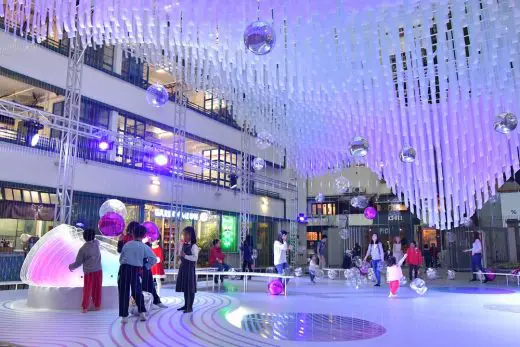 Floating Christmas Pavilion in HK