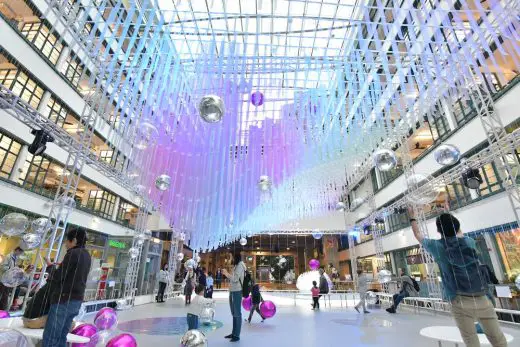 Floating Christmas Pavilion in HK