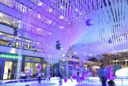 Floating Christmas Pavilion in HK