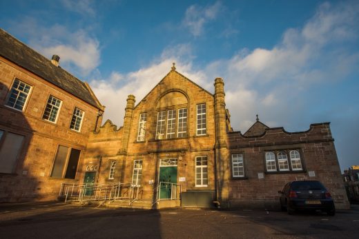 Inverness Creative Academy Arts Hub building by LDN Architects