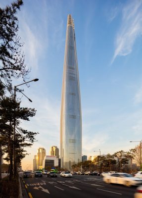 Lotte World Tower in Seoul, South Korea