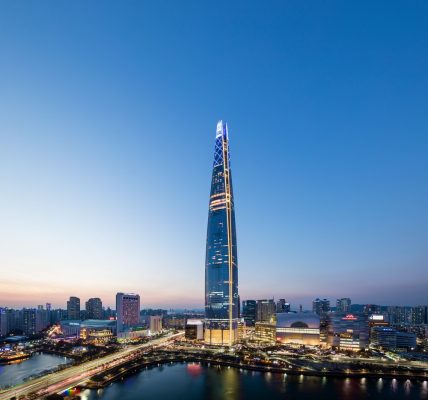 Lotte World Tower in Seoul, South Korea