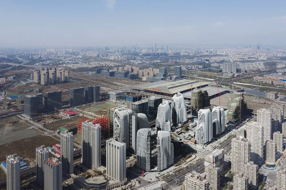 Nanjing Zendai Himalayas Center by MAD Architects