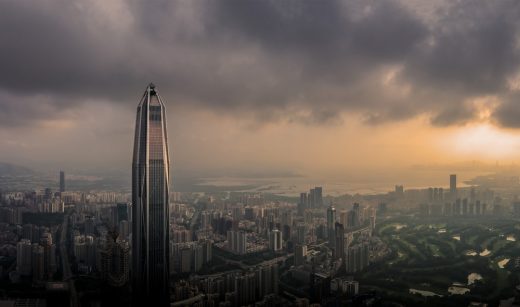 Ping An Finance Center building in China