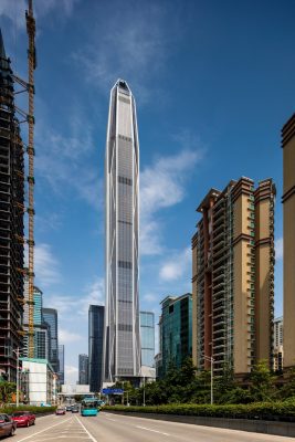 Ping An Finance Center building in China