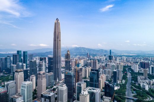 Ping An Finance Center building in China