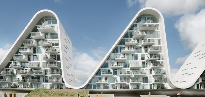 The Wave in Vejle, Denmark Building