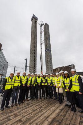 World's Tallest Modular Buildings Croydon team