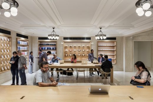 Apple Store Madison Avenue Shop New York City by Bohlin Cywinski Jackson