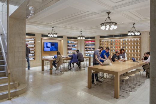 Apple Store Madison Avenue Shop NYC by Bohlin Cywinski Jackson