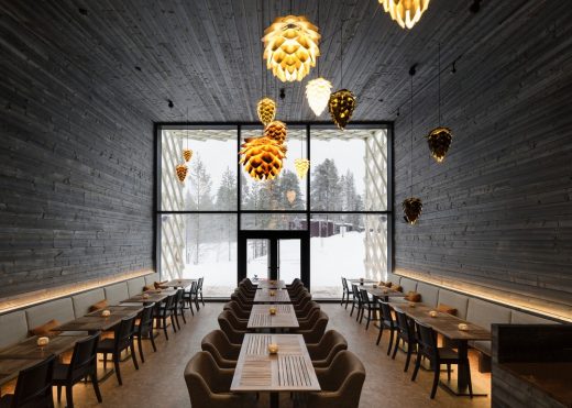 Arctic Treehouse Hotel Restaurant in Rovaniemi