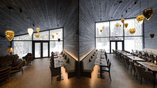 Arctic Treehouse Hotel Restaurant in Rovaniemi