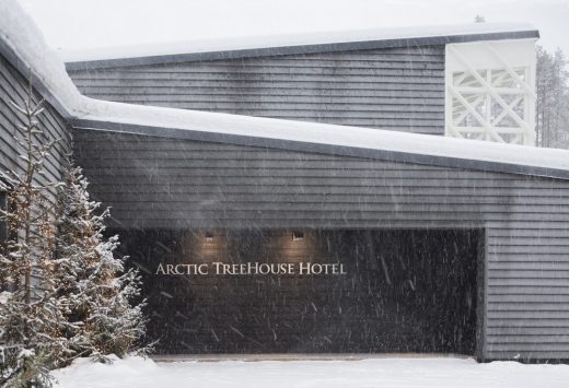 Arctic Treehouse Hotel Restaurant in Rovaniemi