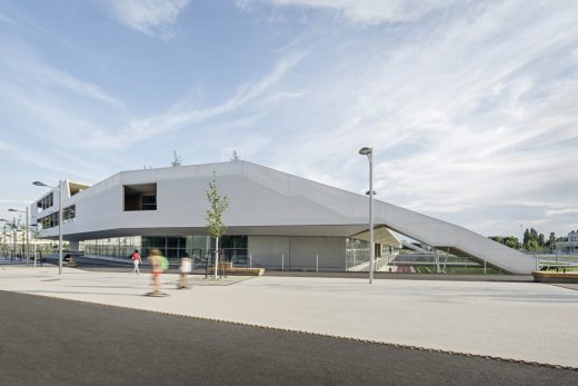 Aspern Federal School building Austria