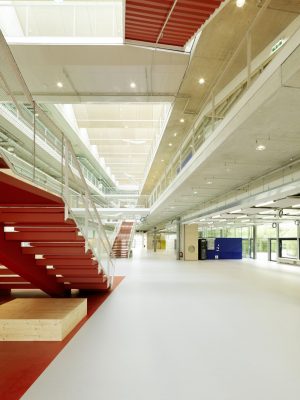 Aspern Federal School Austria building interior