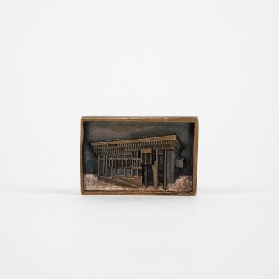 Boston City Hall 50th Anniversary Card Pin