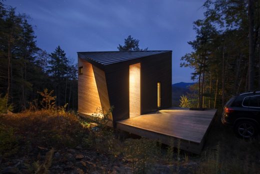 Cabin on a Rock in the White Mountains