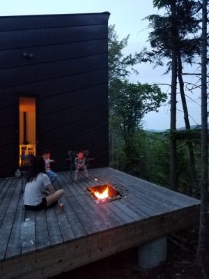 Cabin on a Rock in the White Mountains