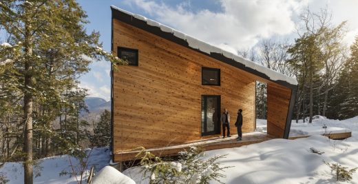 Cabin on a Rock in the White Mountains