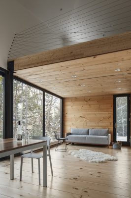 Cabin on a Rock in the White Mountains