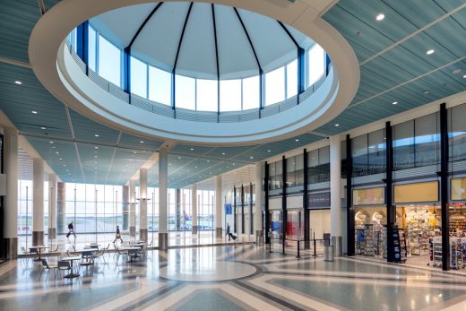 Charleston International Airport Terminal Redevelopment building