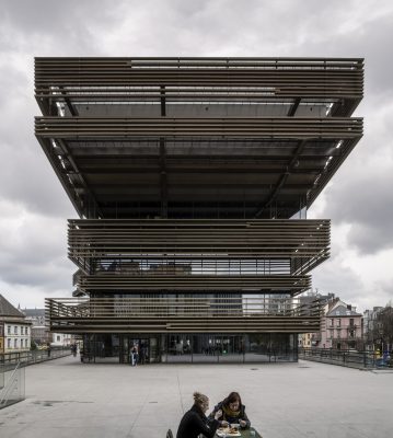 De Krook library Ghent building