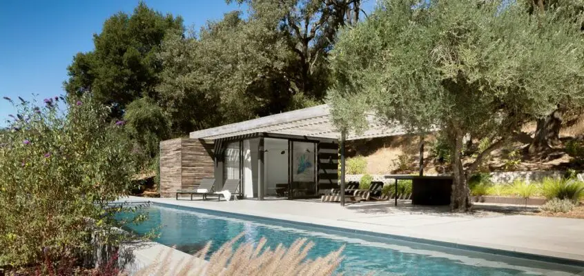 Dry Creek Poolhouse in Geyserville, Sonoma