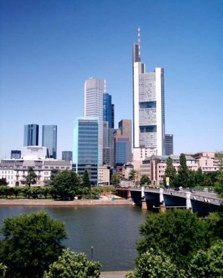 Frankfurt skyscrapers: Hesse tower buildings