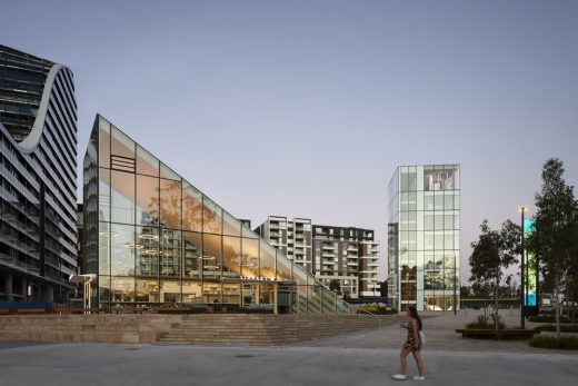 New underground Sydney library on Green Square