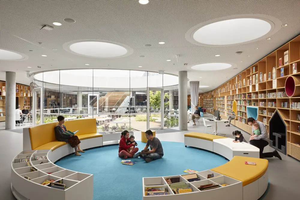 New underground Sydney library on Green Square