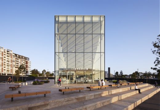 New underground Sydney library on Green Square