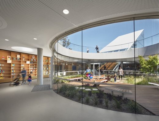 New underground Sydney library on Green Square