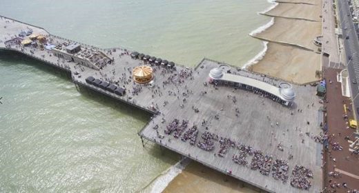 Hastings Pier by dRMM in Sussex, England