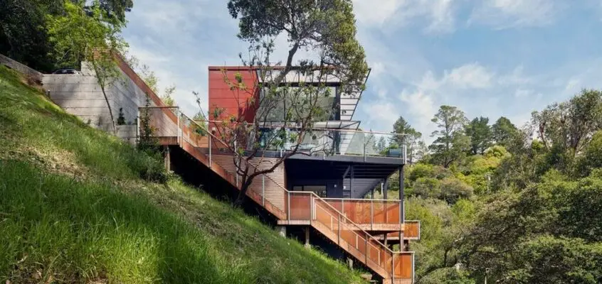 HillSide House in Mill Valley, California Home