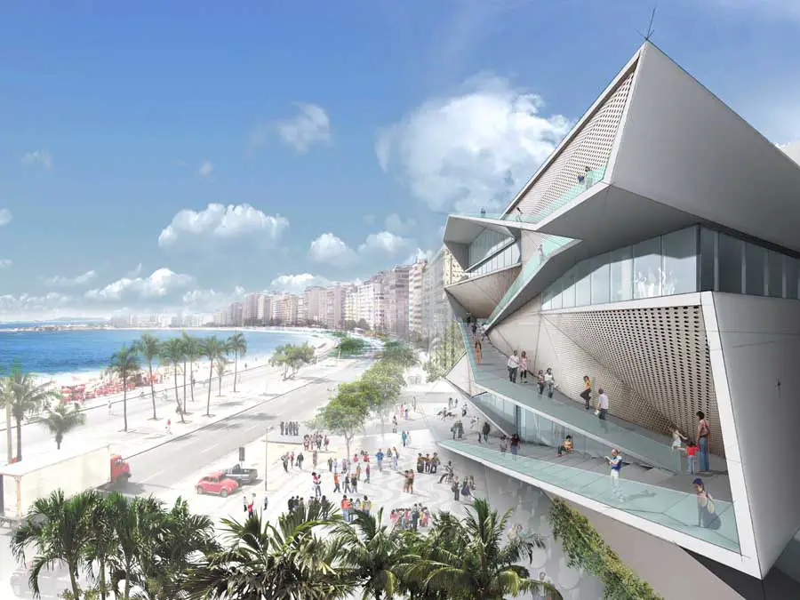 Image and Audio Museum Rio de Janeiro design by Diller Scofidio + Renfro