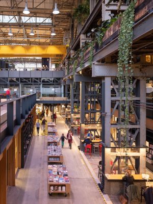 LocHal Library in Tilburg