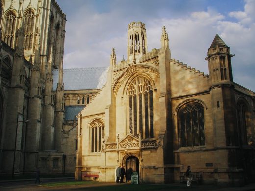 St Michael le Belfrey Church building in York England