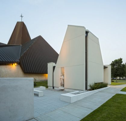 St Pius Chapel and Prayer Garden in New Orleans