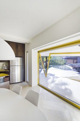 Yellow and Terrazzo House in Bulciago