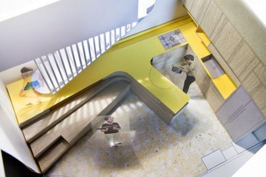 Yellow and Terrazzo House in Bulciago