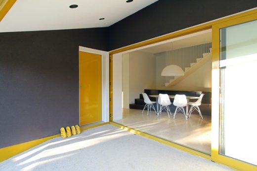 Yellow and Terrazzo House in Bulciago