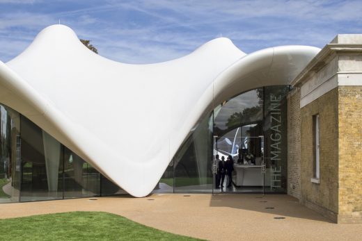 Architecture Photo Serpentine Pavilion by Zaha Hadid Architects