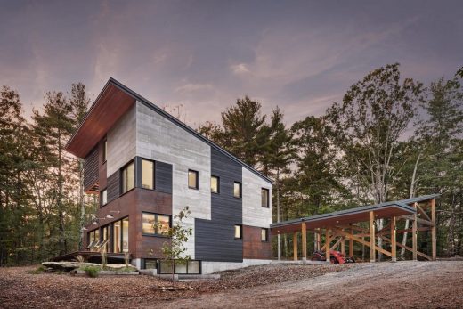 Blackwood House in Falmouth - Modern Architecture in Maine Exhibition