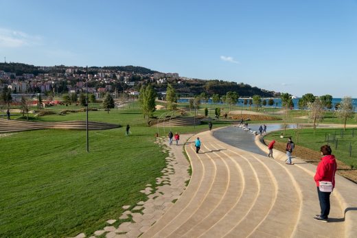 Central Park in Koper Slovenia