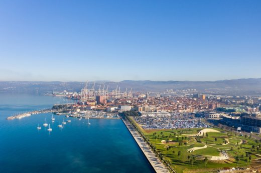 Central Park in Koper Slovenia